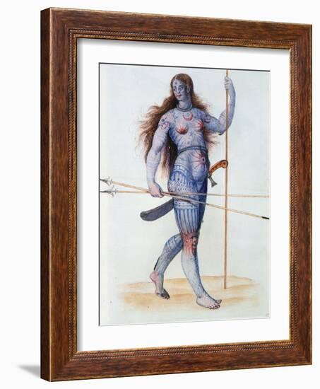 Pictish Woman-John White-Framed Giclee Print