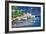 Pictorial Coastal Town Amalfi , Italy-Maugli-l-Framed Photographic Print