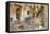 Pictorial Old Streets of Italy,Rome. Artistic Picture in Retro Style-Maugli-l-Framed Premier Image Canvas