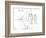 Pictorial Plaque on Pioneer 10 And 11-null-Framed Photographic Print