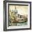 Pictorial Venice - Artwork In Painting Style-Maugli-l-Framed Art Print