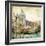 Pictorial Venice - Artwork In Painting Style-Maugli-l-Framed Art Print