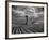 Picture from the Dust Bowl,With Deep Furrows Made by Farmers to Counteract Wind-Margaret Bourke-White-Framed Photographic Print