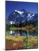 Picture Lake and Mount Shuksan at Heather Meadows, Washington, USA-Jamie & Judy Wild-Mounted Photographic Print