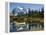 Picture Lake Mount Shuksan, Washington, USA-null-Framed Premier Image Canvas