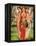 Picture of Hindu Goddesses Parvati, Lakshmi and Saraswati, India, Asia-Godong-Framed Premier Image Canvas