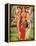 Picture of Hindu Goddesses Parvati, Lakshmi and Saraswati, India, Asia-Godong-Framed Premier Image Canvas