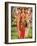 Picture of Hindu Goddesses Parvati, Lakshmi and Saraswati, India, Asia-Godong-Framed Photographic Print