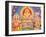 Picture of Hindu Gods Ganesh, Ayappa and Subramania, India, Asia-Godong-Framed Photographic Print