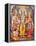 Picture of Hindu Gods Laksman, Rama, Sita and Hanuman, India, Asia-Godong-Framed Premier Image Canvas