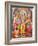 Picture of Hindu Gods Laksman, Rama, Sita and Hanuman, India, Asia-Godong-Framed Photographic Print