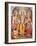 Picture of Hindu Gods Laksman, Rama, Sita and Hanuman, India, Asia-Godong-Framed Photographic Print