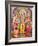 Picture of Hindu Gods Laksman, Rama, Sita and Hanuman, India, Asia-Godong-Framed Photographic Print