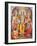 Picture of Hindu Gods Laksman, Rama, Sita and Hanuman, India, Asia-Godong-Framed Photographic Print