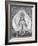 Picture of Lakshmi, Goddess of Wealth and Consort of Lord Vishnu, Sitting Holding Lotus Flowers, Ha-Godong-Framed Photographic Print