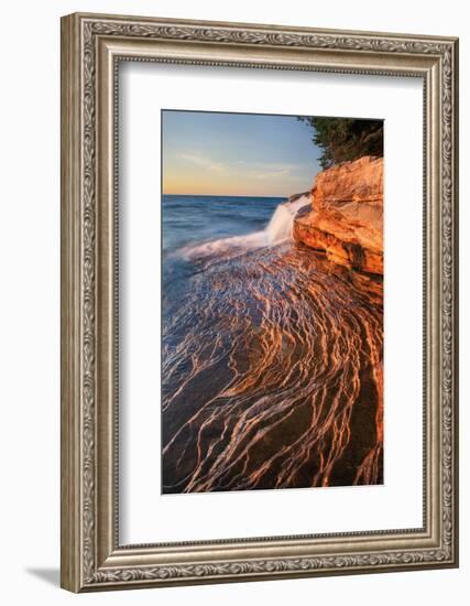 Pictured Rocks Michigan I-Alan Majchrowicz-Framed Photographic Print