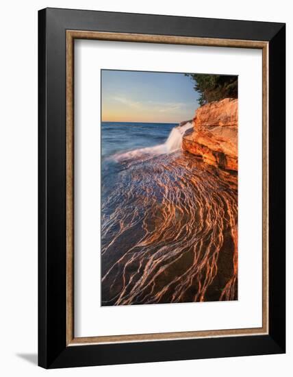 Pictured Rocks Michigan I-Alan Majchrowicz-Framed Photographic Print