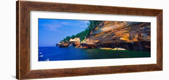 Pictured Rocks National Lakeshore, Lake Superior, Michigan, USA-null-Framed Photographic Print