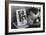 Pictures and Mementoes on Phonograph Top: Yonemitsu Home-Ansel Adams-Framed Art Print