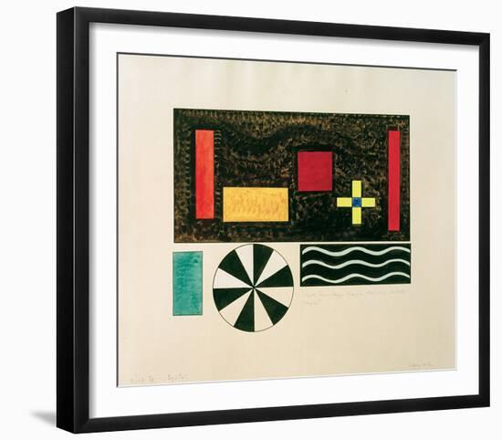 Pictures at an Exhibition Picture VII Bydlo, 1930-Wassily Kandinsky-Framed Giclee Print