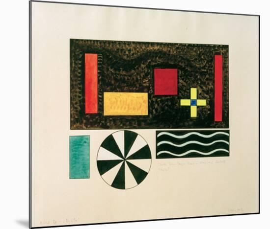 Pictures at an Exhibition Picture VII Bydlo, 1930-Wassily Kandinsky-Mounted Giclee Print