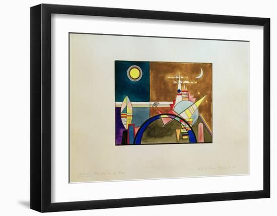 Pictures at an Exhibition Picture XVI, 1930-Wassily Kandinsky-Framed Giclee Print