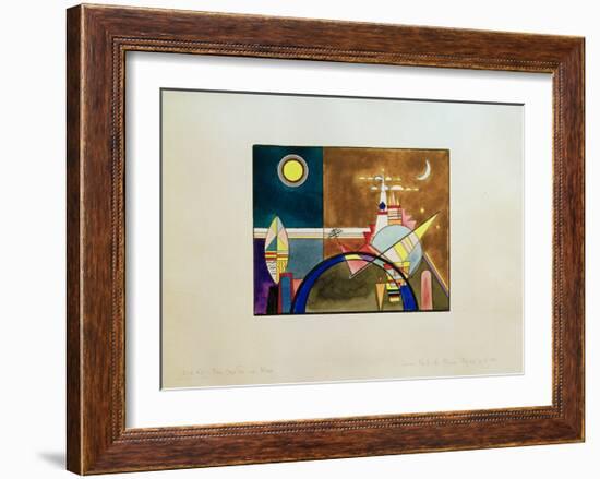 Pictures at an Exhibition Picture XVI, 1930-Wassily Kandinsky-Framed Giclee Print