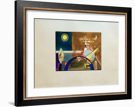 Pictures at an Exhibition Picture XVI, 1930-Wassily Kandinsky-Framed Giclee Print