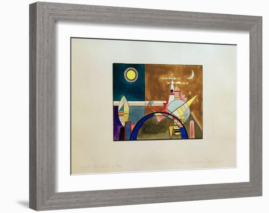 Pictures at an Exhibition Picture XVI, 1930-Wassily Kandinsky-Framed Giclee Print