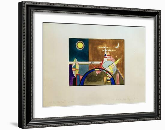 Pictures at an Exhibition Picture XVI, 1930-Wassily Kandinsky-Framed Giclee Print