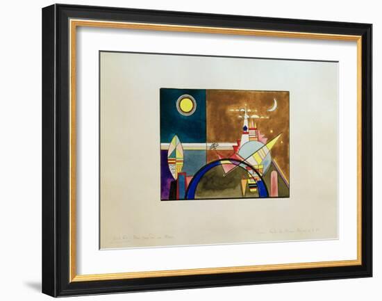 Pictures at an Exhibition Picture XVI, 1930-Wassily Kandinsky-Framed Giclee Print