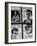 Pictures of Four Different Magazines Talking About the Life of Actor James Dean-null-Framed Photographic Print