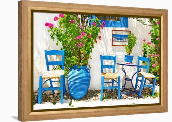 Pictures of Traditional Greece-Maugli-l-Framed Premier Image Canvas