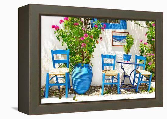 Pictures of Traditional Greece-Maugli-l-Framed Premier Image Canvas