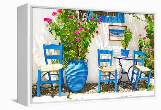 Pictures of Traditional Greece-Maugli-l-Framed Premier Image Canvas