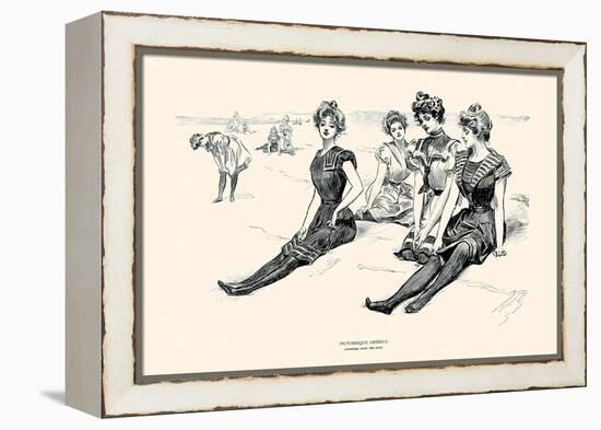 Picturesque America-Charles Dana Gibson-Framed Stretched Canvas