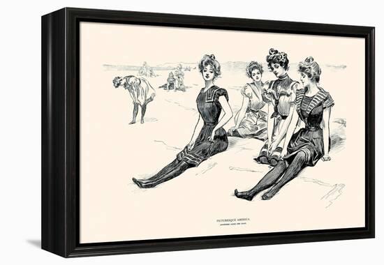 Picturesque America-Charles Dana Gibson-Framed Stretched Canvas