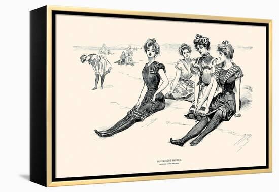 Picturesque America-Charles Dana Gibson-Framed Stretched Canvas