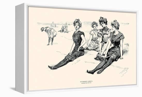 Picturesque America-Charles Dana Gibson-Framed Stretched Canvas