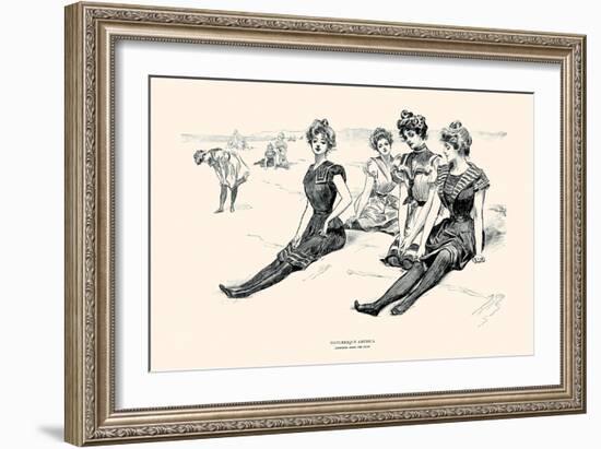 Picturesque America-Charles Dana Gibson-Framed Art Print