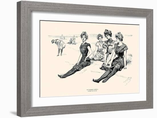 Picturesque America-Charles Dana Gibson-Framed Art Print