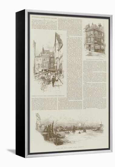 Picturesque Aspects of the East-End II-Harold Oakley-Framed Premier Image Canvas