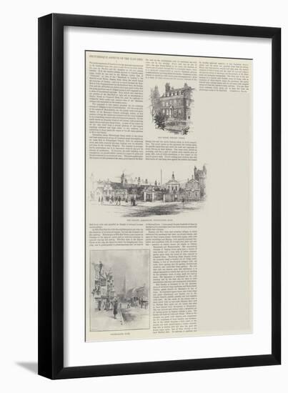 Picturesque Aspects of the East-End-Harold Oakley-Framed Giclee Print