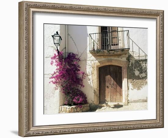 Picturesque Doorway, Altafulla, Tarragona, Catalonia, Spain-Ruth Tomlinson-Framed Photographic Print