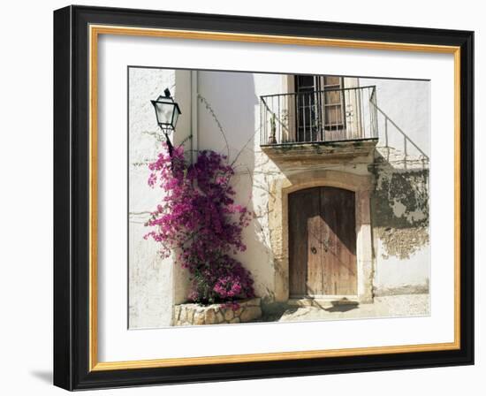 Picturesque Doorway, Altafulla, Tarragona, Catalonia, Spain-Ruth Tomlinson-Framed Photographic Print