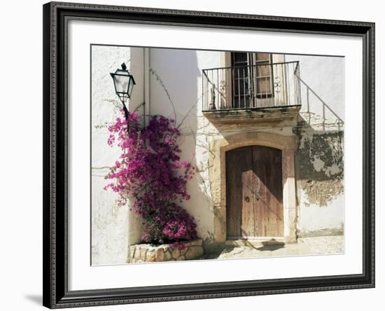 Picturesque Doorway, Altafulla, Tarragona, Catalonia, Spain-Ruth Tomlinson-Framed Photographic Print