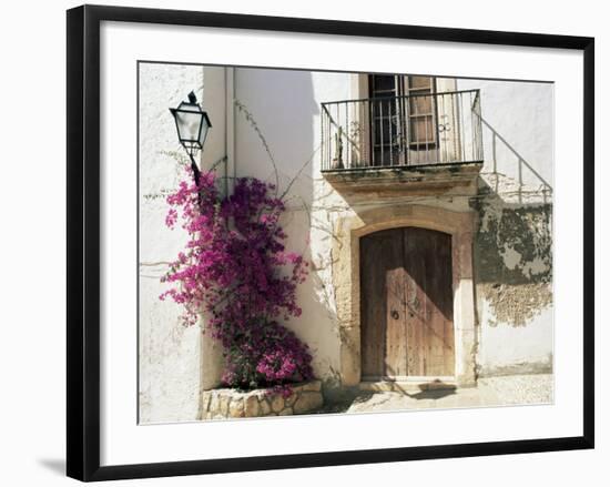 Picturesque Doorway, Altafulla, Tarragona, Catalonia, Spain-Ruth Tomlinson-Framed Photographic Print