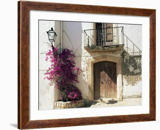 Picturesque Doorway, Altafulla, Tarragona, Catalonia, Spain-Ruth Tomlinson-Framed Photographic Print