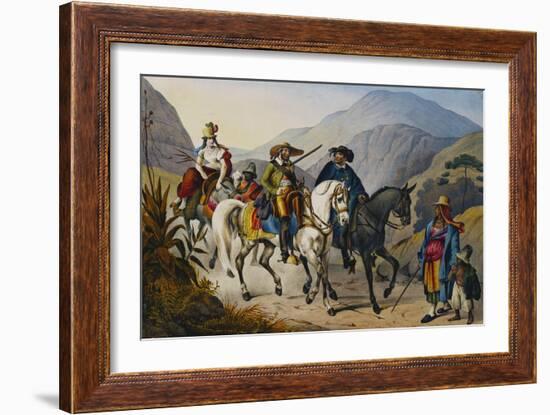 Picturesque Journey in Brazil, 19th Century-Johann Moritz Rugendas-Framed Giclee Print