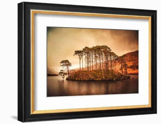 Picturesque Loch Eilt-Philippe Saint-Laudy-Framed Photographic Print